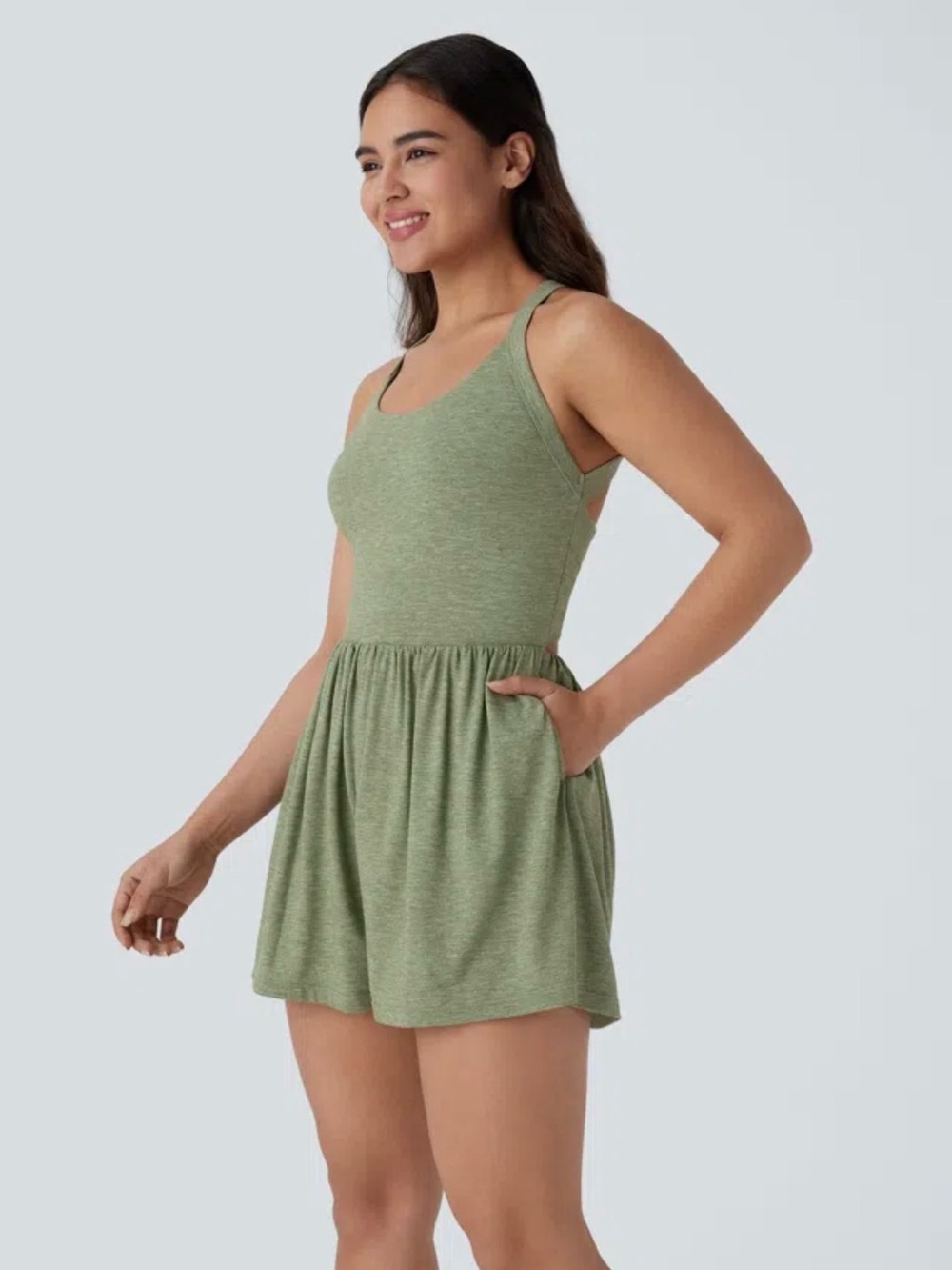 Halara Pocket 2-in-1 Romper-Easy Peezy Edition 3XL